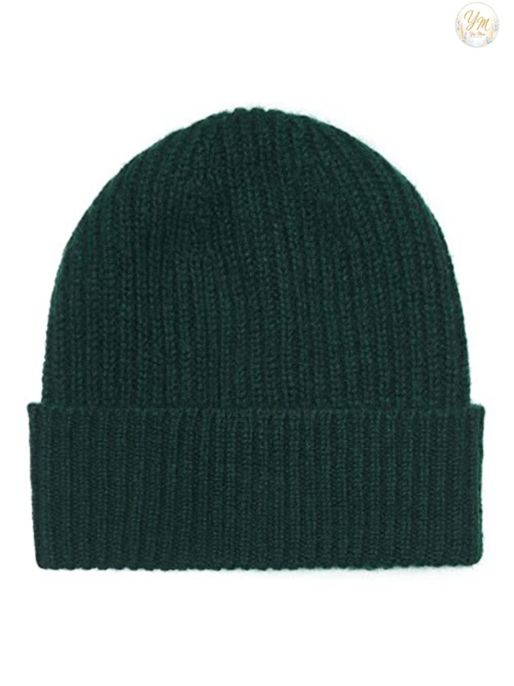 100% Cashmere Beanie Hat 3-Ply Scottish Knit Winter Warm Cap